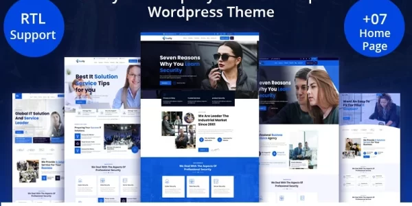 Socity IT Company Website Template WordPress Theme 3.0.0 GPL Theme