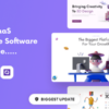 Sofbox  Tech SaaS Multipurpose Software Landing Page 5.0.4 GPL Theme