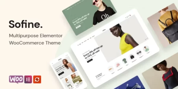 Sofine Multipurpose Elementor WooCommerce Theme 1.0.5 GPL Theme