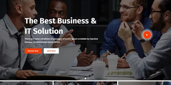 Softit IT Solution Services and Technology WordPress Theme 1.0.1 GPL Theme
