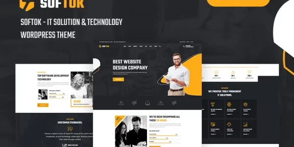 Softok Technology and IT Solution WordPress Theme 1.0.0 GPL Theme