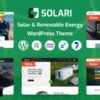 Solari Ecology Solar Energy WordPress Theme 1.1.5 GPL Theme
