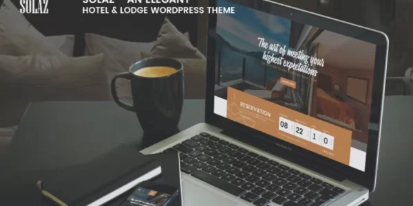 Solaz An Elegant Hotel Lodge WordPress Theme 1.2.5 GPL Theme