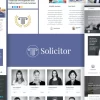 Solicitor Law Business Responsive WordPress Theme 2.3 GPL Theme