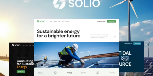 Solio stylish responsive WordPress theme 1.0.0 GPL Theme