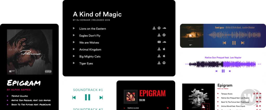 Sonaar MP3 Music Player PRO 5.0.3 GPL Plugins