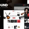 Sound | Musical Instruments Online Store WordPress Theme 1.5 GPL Theme