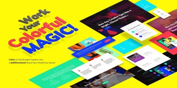 Spellbind Designer Landing Page WordPress theme WordPress Theme 1.0.1 GPL Theme