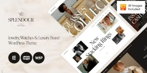 Splendour  – Jewelry Watches WordPress Theme 1.4 GPL Theme
