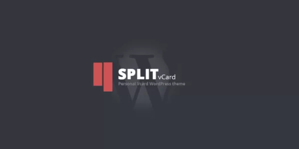 Split : WordPress CV/Vcard Template 1.0 GPL Theme