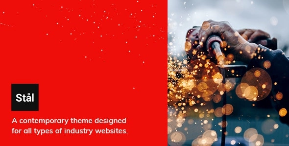 Stal Industry WordPress Theme 1.5 GPL Theme