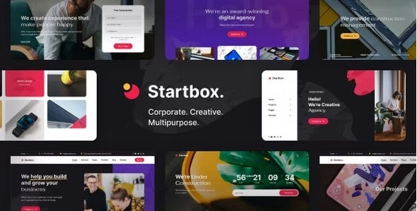 Startbox Multipurpose Corporate WordPress Theme 1.0.0 GPL Theme