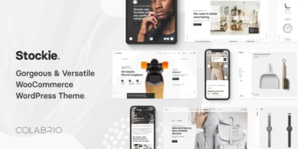 Stockie  – Multi-purpose Creative WooCommerce Theme 1.4.5 GPL Theme