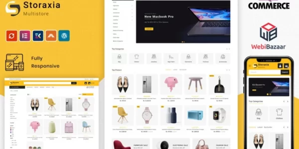 Storaxia Multipurpose WooCommerce Theme 2.0 GPL Theme
