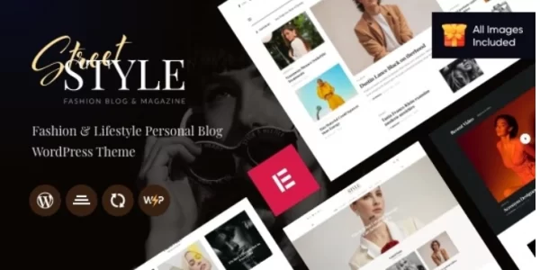 Street Style Fashion Lifestyle Personal Blog WordPress Theme 2.2 GPL Theme