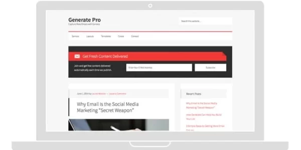 StudioPress Generate Pro Theme 2.1.1 GPL Theme