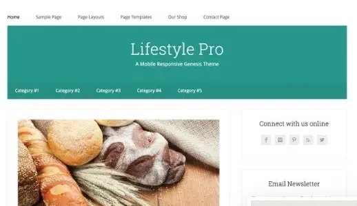 StudioPress Lifestyle Pro Theme 2.0 GPL Theme