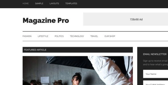 StudioPress Magazine Pro Theme 3.7.1 GPL Theme