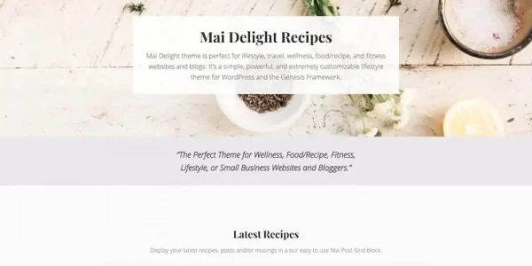 StudioPress Mai Lifestyle Pro 1.1.0 GPL Theme