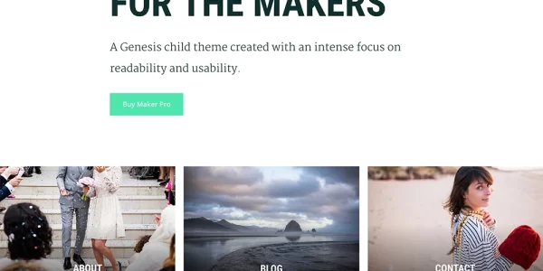 StudioPress Maker Pro Theme 1.0.1 GPL Theme