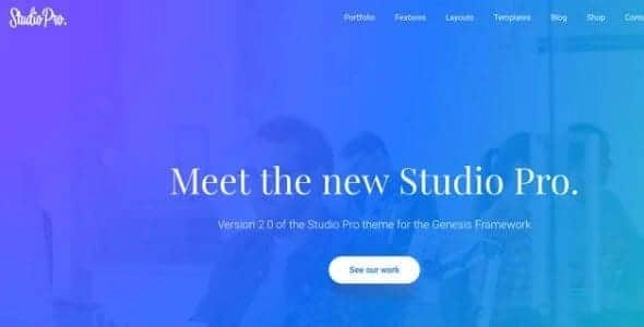 StudioPress Studio Pro Theme 2.3.0 GPL Theme
