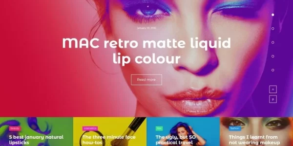 StylePark Fashion Blog WordPress Theme 1.0.0 GPL Theme