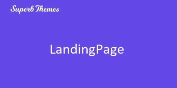 Superb Superb LandingPage 107.1 GPL Theme