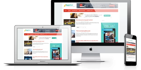 Superfast – High CTR Adsense WordPress Theme 2.1.0 GPL Theme
