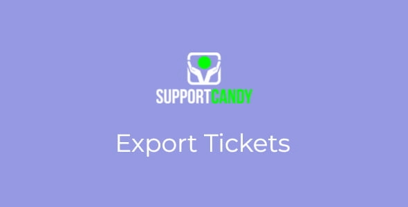 SupportCandy Export Tickets 3.0.7 GPL Plugins
