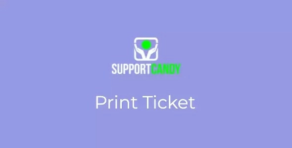SupportCandy Print Ticket 3.0.6 GPL Plugins