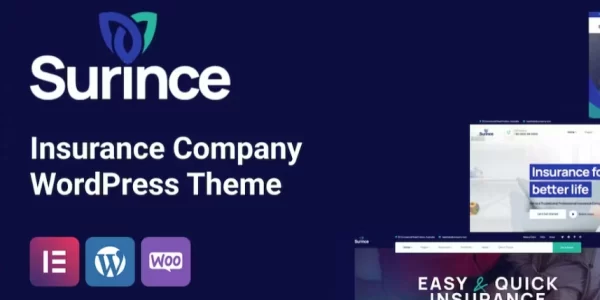 Surince Insurance Company WordPress Theme 1.0.2 GPL Theme