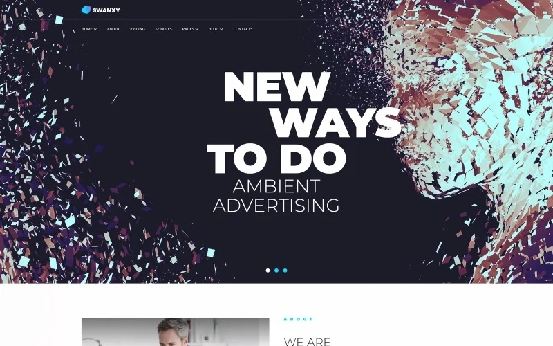 Swanxy WordPress Theme 1.0.0 GPL Theme