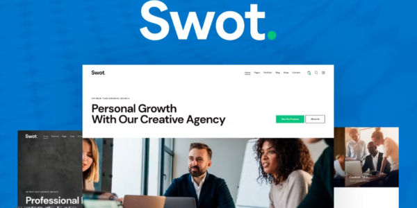 Swot – Digital Agency Business Corporate Theme 1.0.0 GPL Theme