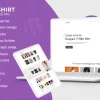 T Shirt Printing Store WordPress Theme 1.0.0 GPL Theme