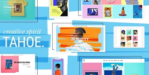 Tahoe Portfolio Theme for Creatives and Freelancers 1.3.1 GPL Theme
