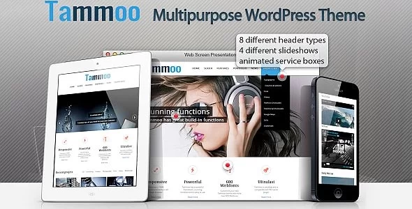 Tammoo – Multipurpose WordPress Theme 1.05 GPL Theme