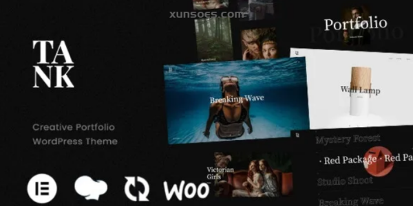 Tank Creative Portfolio Elementor WordPress Theme 1.9 GPL Theme