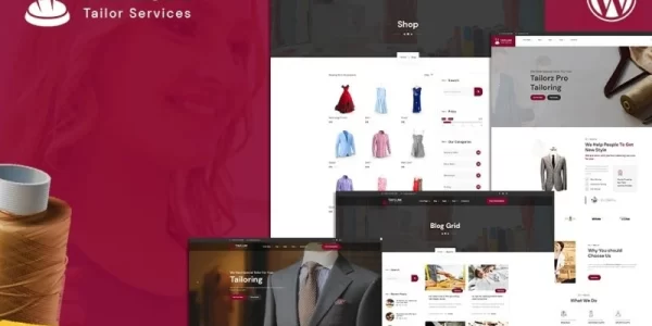 Taylum Stylish Custom Clothing Tailor WordPress Theme 1.0.0 GPL Theme