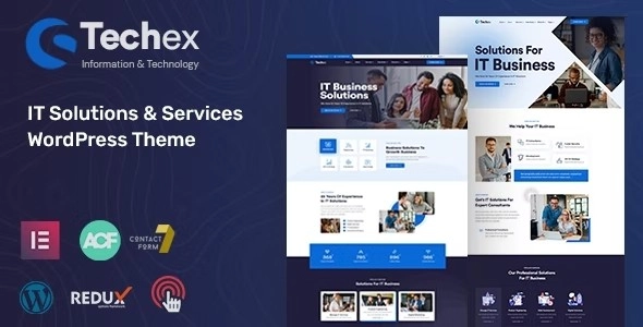 Techex IT Solutions Technology WordPress Theme 1.0.4 GPL Theme