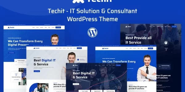 Techit IT Solution Consultant WordPress Theme 1.0.0 GPL Theme
