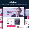 Telico IT Technology IT Solutions Business WordPress Theme 2.0.0 GPL Theme