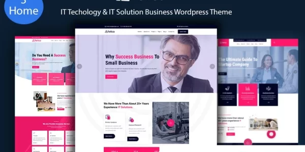 Telico IT Technology IT Solutions Business WordPress Theme 2.0.0 GPL Theme