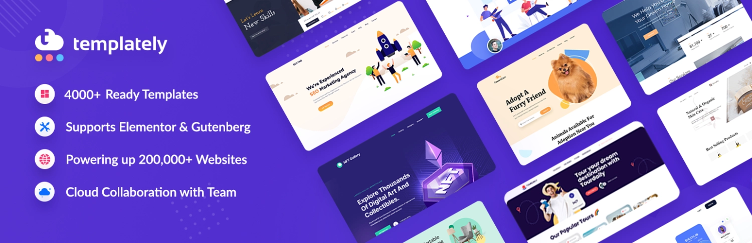 Templately – Templates Cloud for Elementor Gutenberg 3.1.2 GPL Plugins