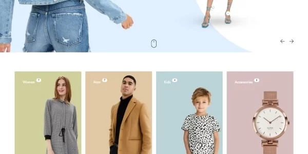 Tethys eCommerce fashion and minimalism template 1.3.1 GPL Theme