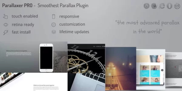 The Parallaxer WP Parallax Effects on Content 3.14 GPL Plugins