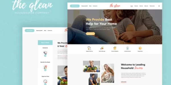 The Qlean WordPress Theme 1.2.2 GPL Theme