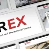 The REX WordPress Magazine and Blog Theme 3.7 GPL Theme