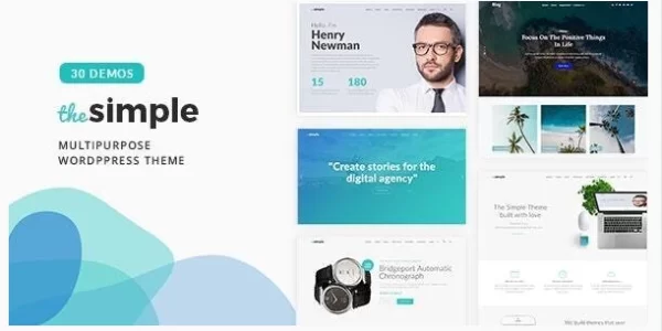 The Simple Business WordPress Theme 2.9.0 GPL Theme