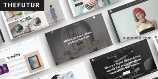 TheFutur Creative Portfolio Agency Theme 1.4.0 GPL Theme