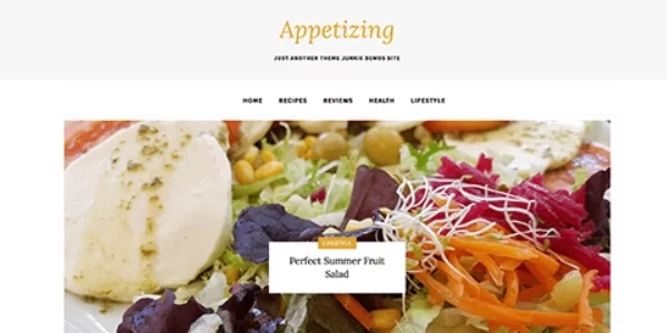 Theme Junkie – Appetizing 1.0.1 GPL Theme